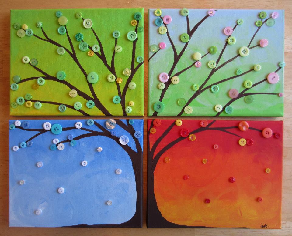 four seasons art for kids